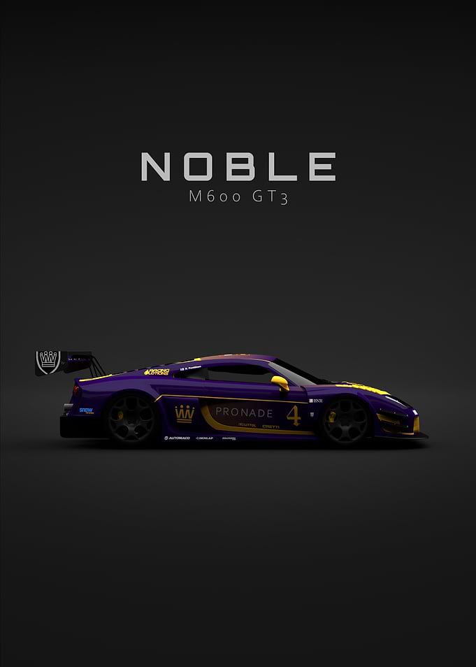 Noble M600 GT3 2012 - Specs