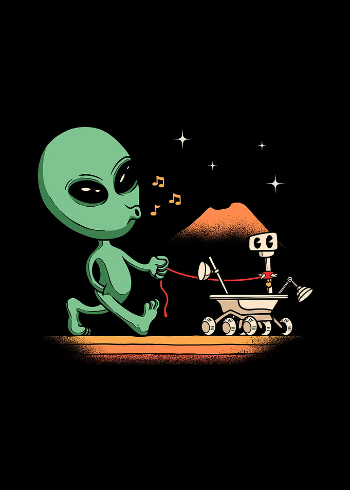 Martian Dog Walker