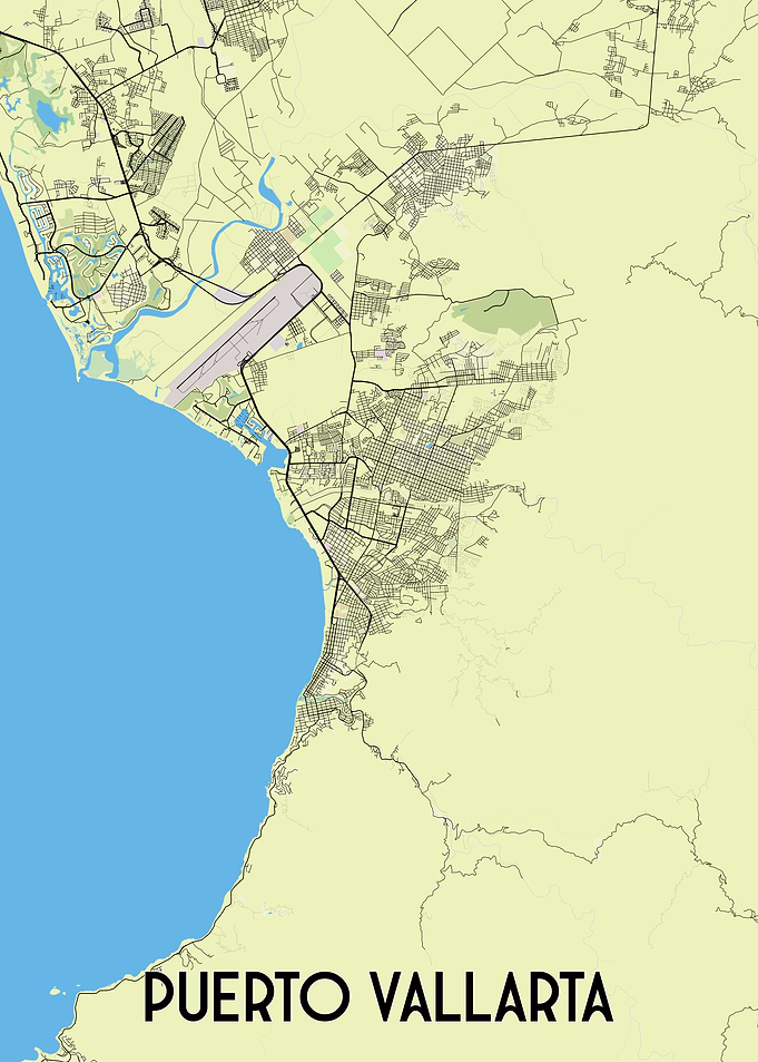 Puerto Vallarta City Map
