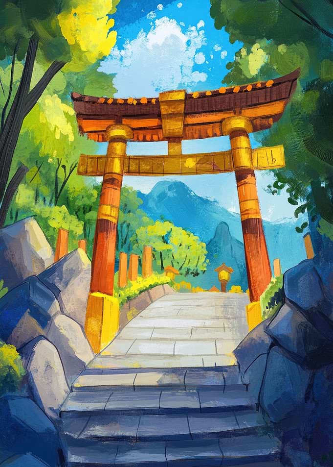Japanese Torii Gate