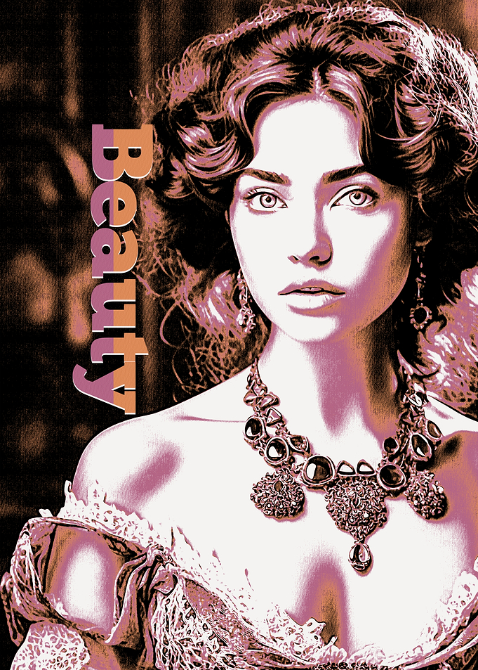 Vintage Beauty Portrait