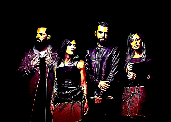 Skillet Band Pop Art