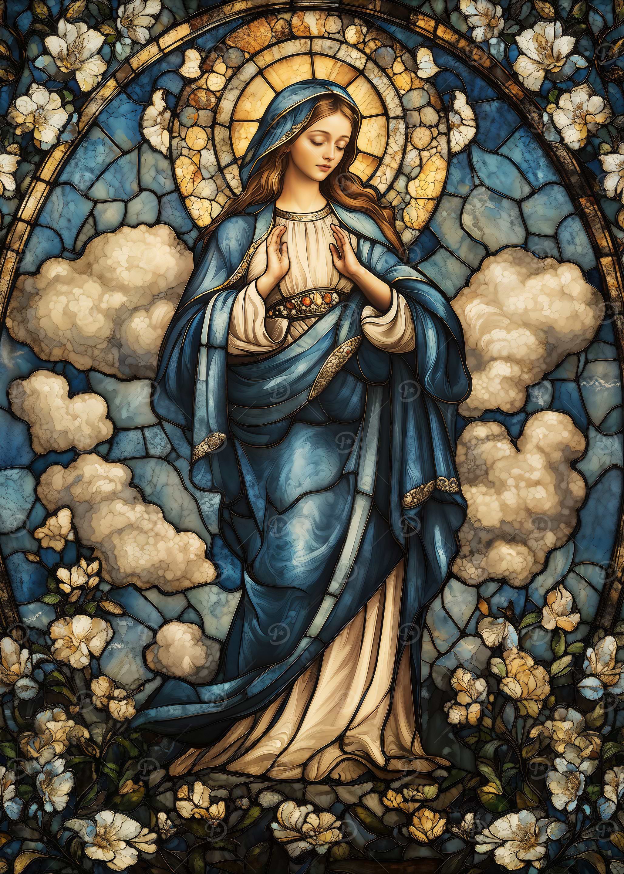 Virgin mary Posters Online - Shop Unique Metal Prints, Pictures