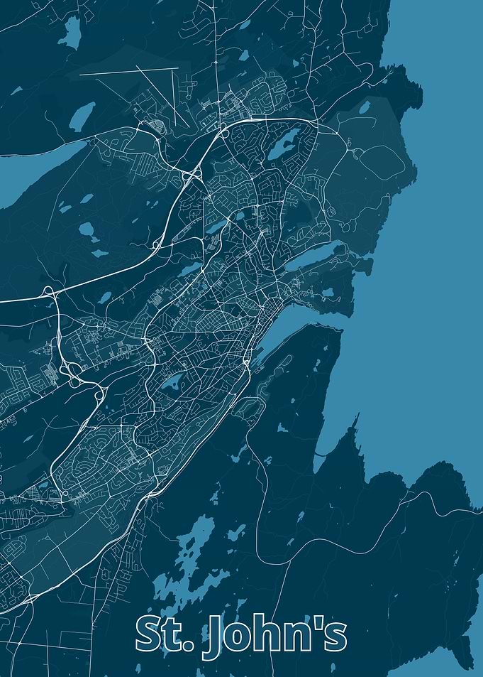 St. John's City Map