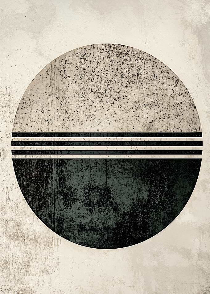 Abstract Circle Art