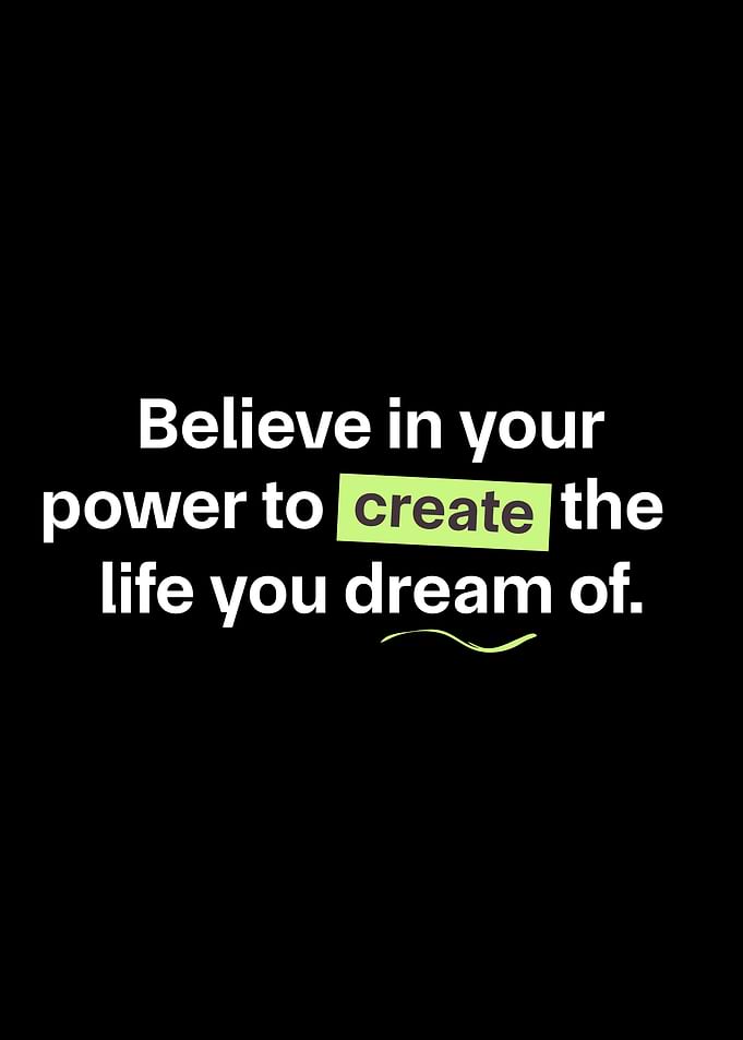 Believe in Your Power