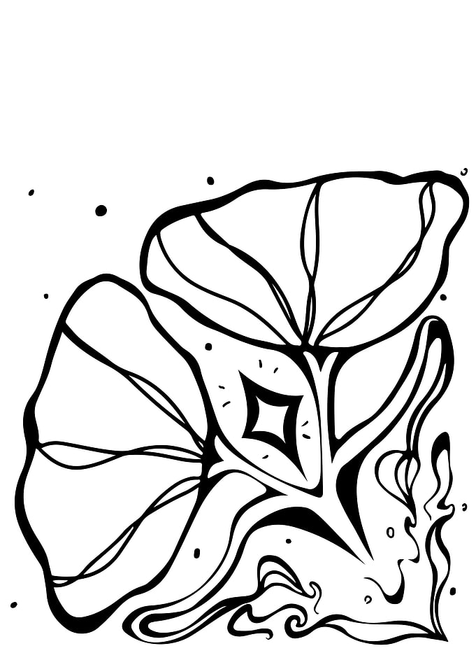 Abstract Floral Design