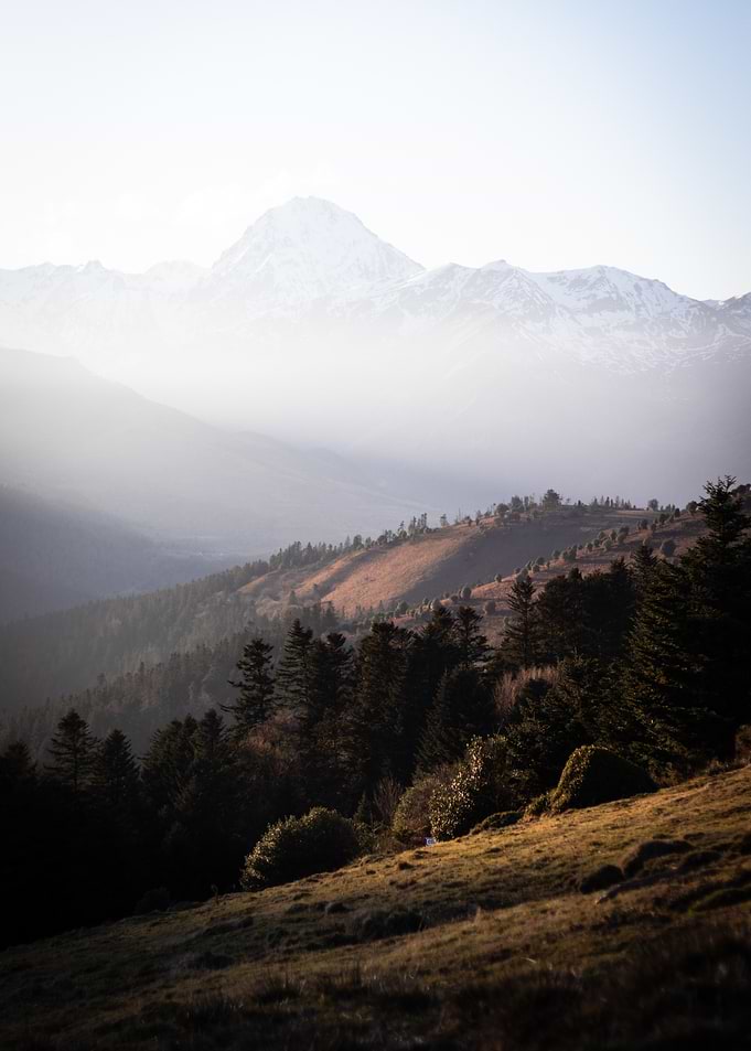Mountain Range Landscape
