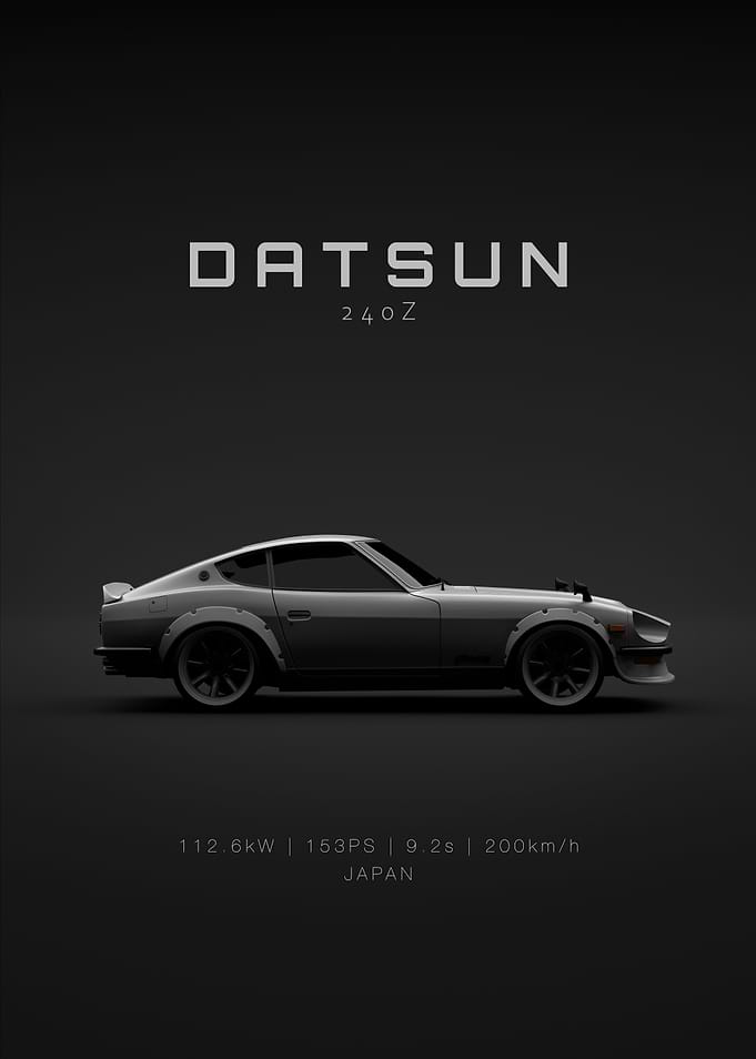 Datsun 240z - Grey - Specs