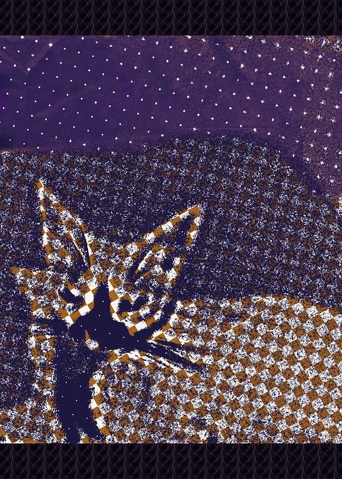 Abstract Checkerboard Design