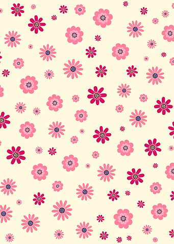 Pink and Red Floral Pattern