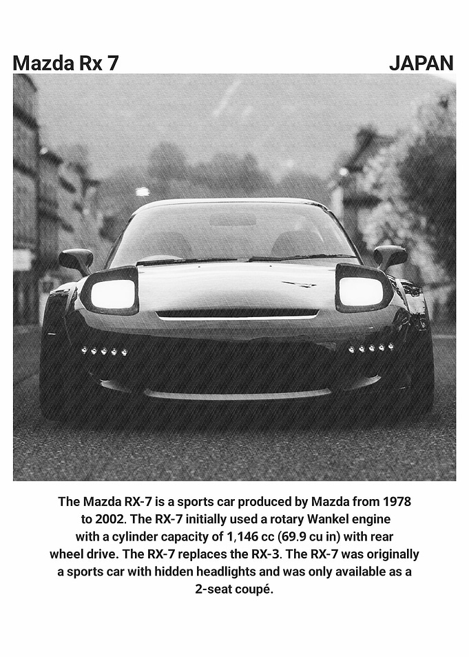 Mazda RX-7 Sports Car