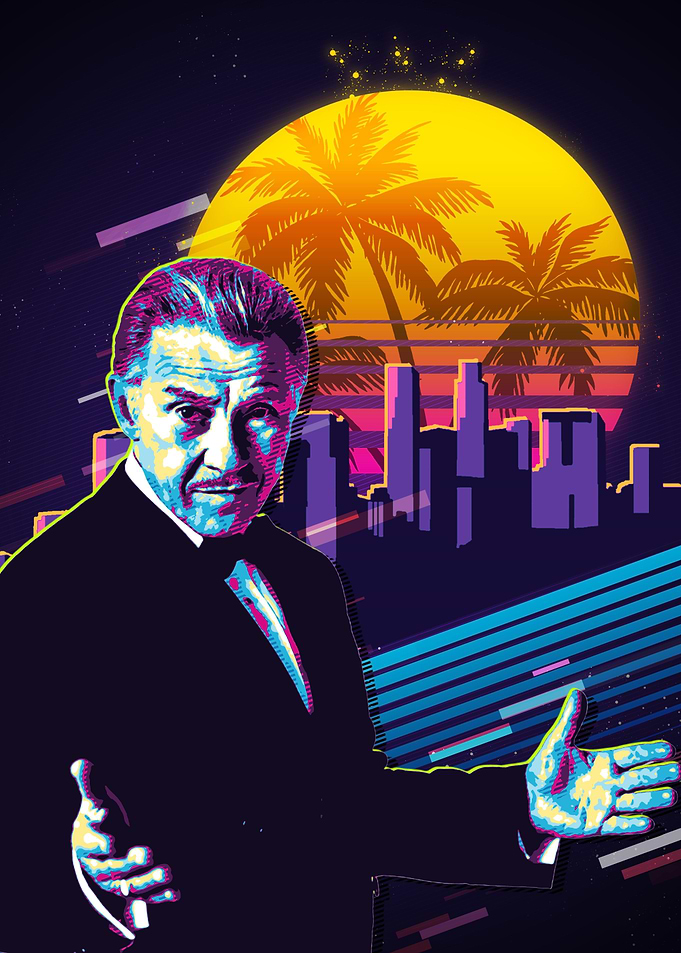 pulp fiction 80s Retro Art