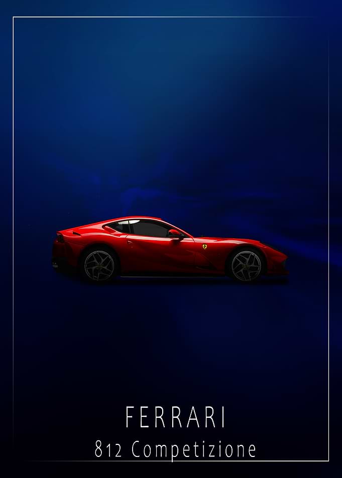 Ferrari 812 Competizione Super Car