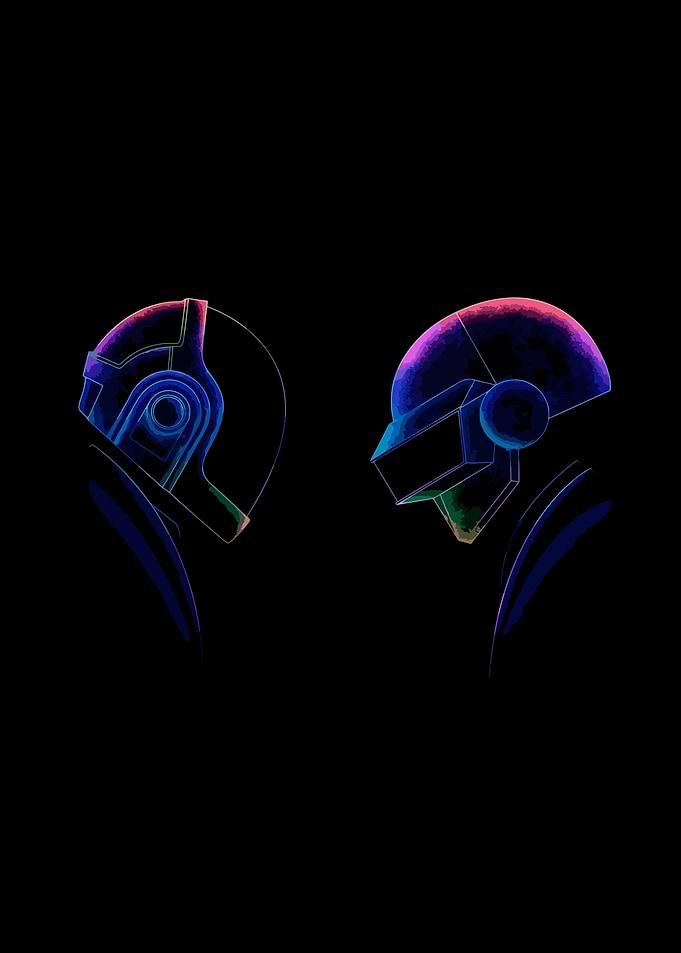 Daft Punk Silhouettes