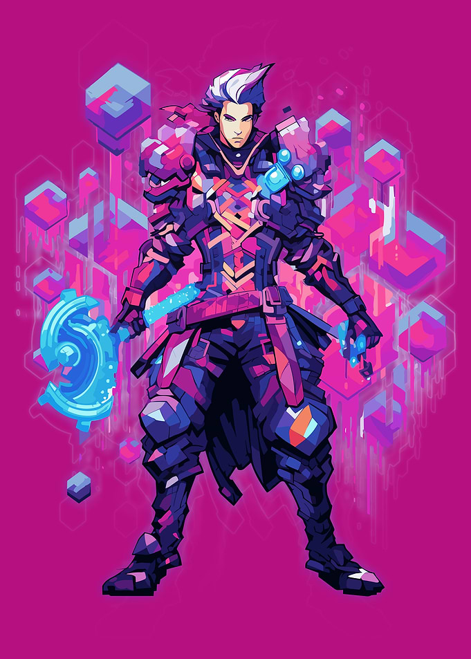 Cyberpunk Warrior