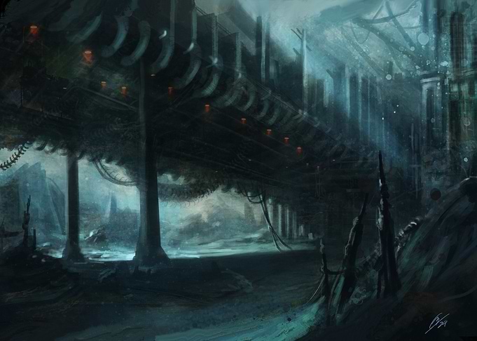 Futuristic Ruins