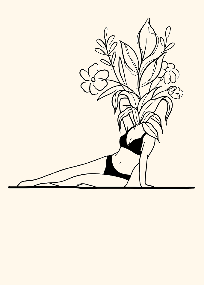 Woman with Flowers