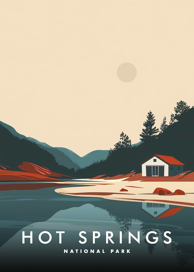 Hot Springs National Park Poster