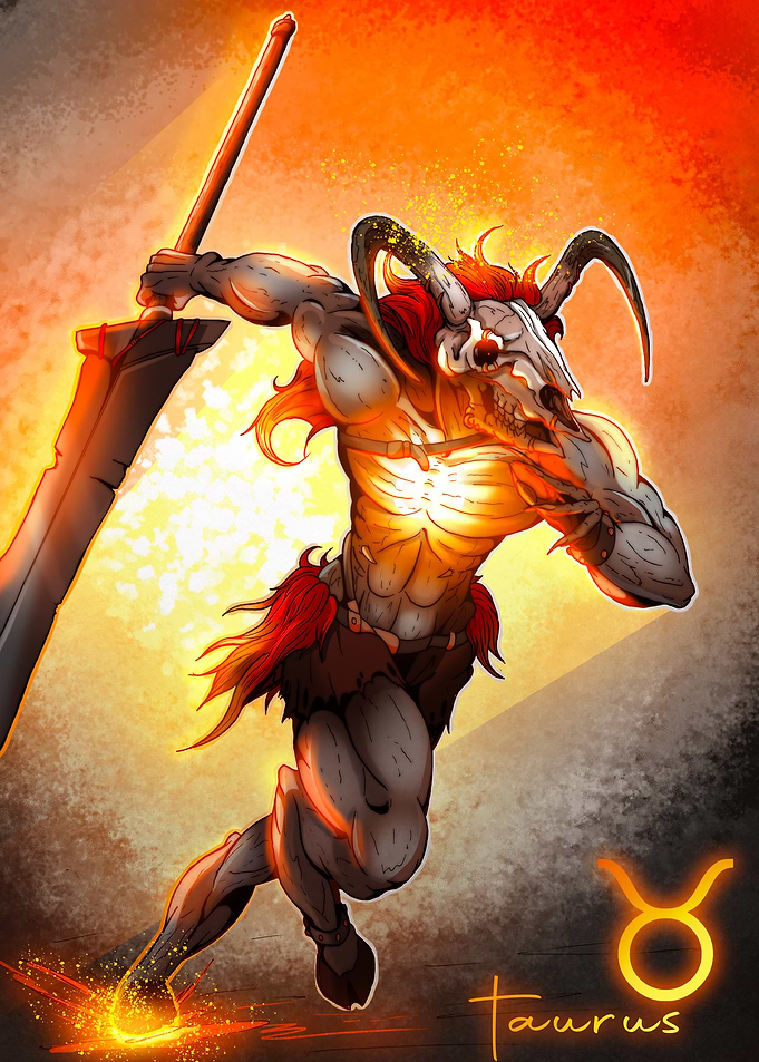 Taurus Zodiac Warrior