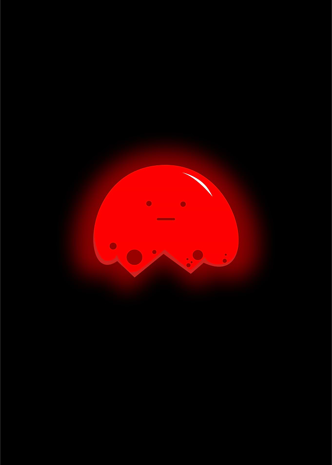 Red Blob Character