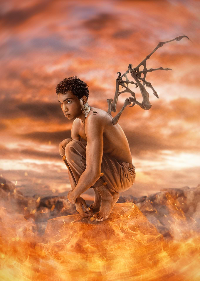 Angel with Bone Wings