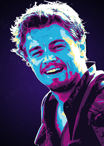 Leonardo DiCaprio Pop Art