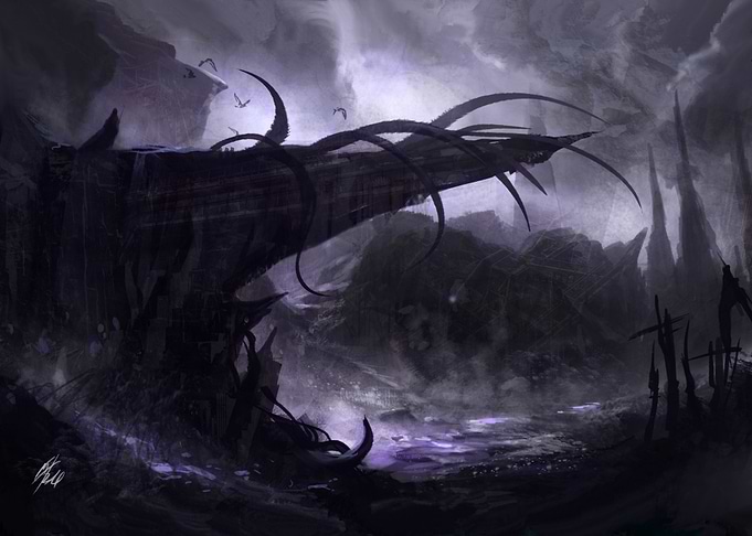 Dark Fantasy Landscape
