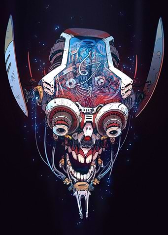 Cybernetic Skull - Brain Storm