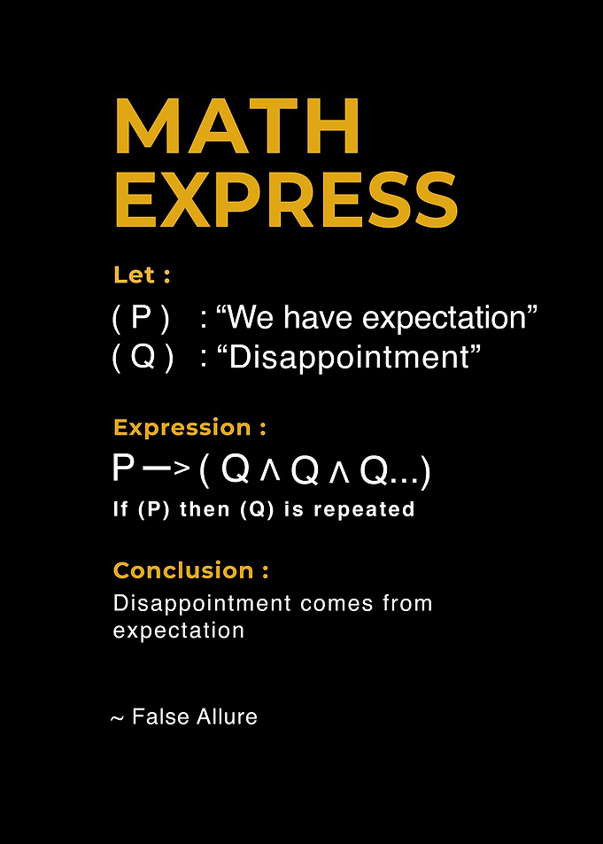 Math Express Disappointment and Hope