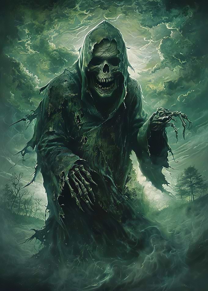 Grim Reaper Illustration