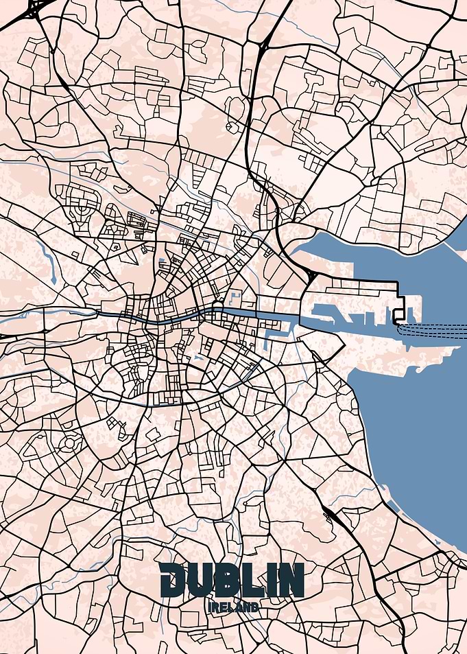 Dublin City Map