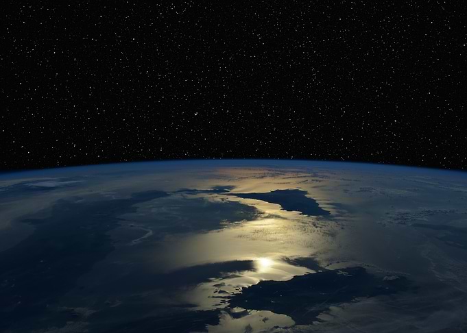 Sardinia and Sicily from Space