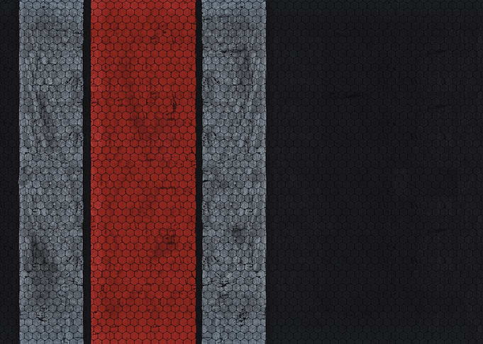 Red, Grey, and Black Stripes
