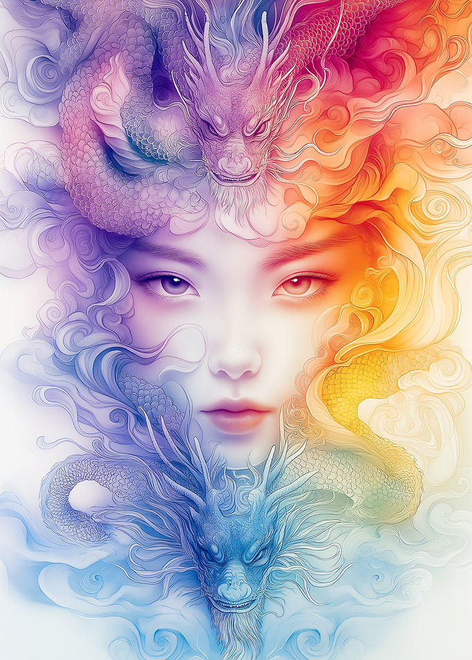 Dragons and Woman