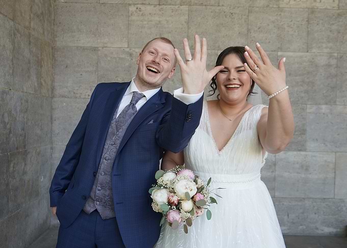 Wedding Couple Portrait