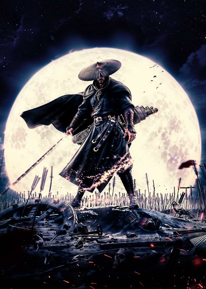 Samurai Under Moonlight