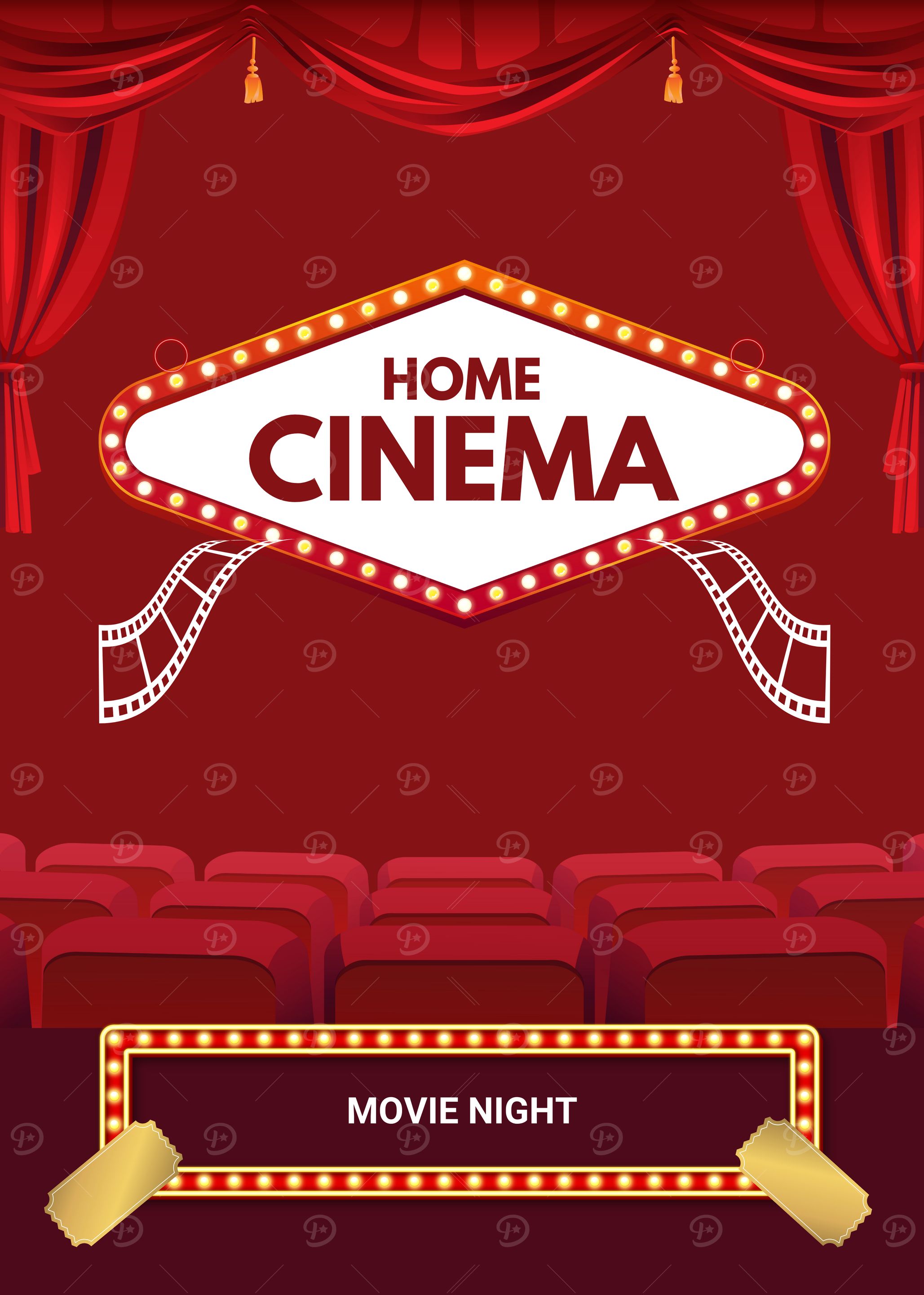 Home Cinema Movie Night