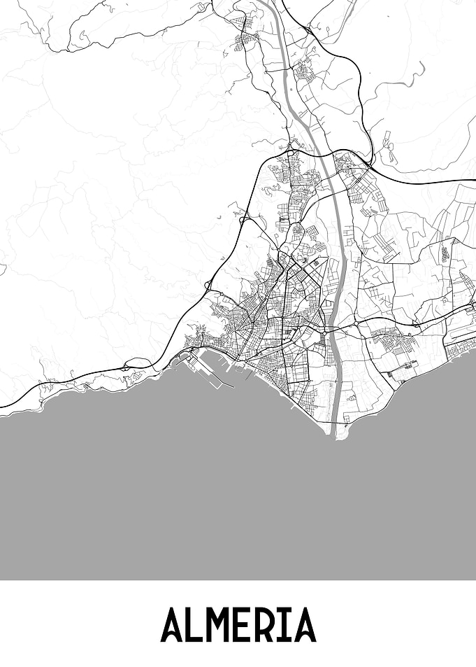 Almeria City Map