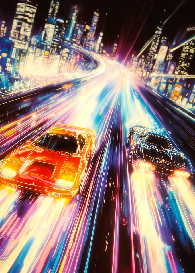 Neon City Chase