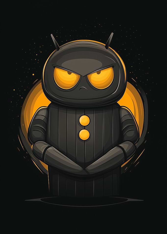 Angry Robot Illustration
