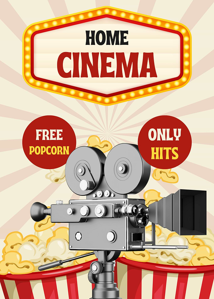 Home Cinema Movie Night