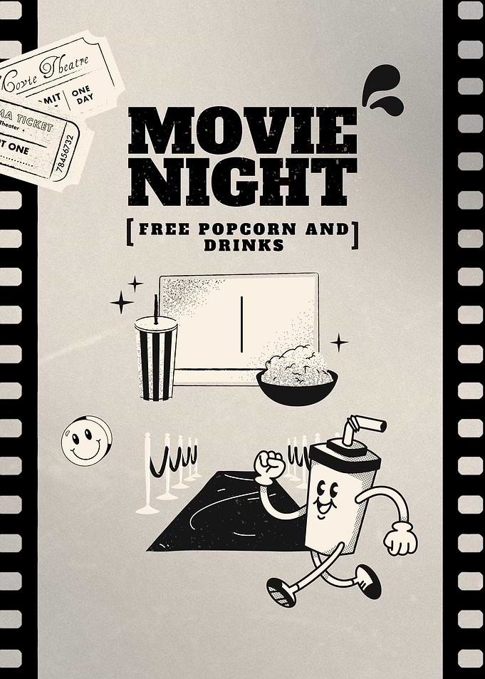 Movie Night Poster