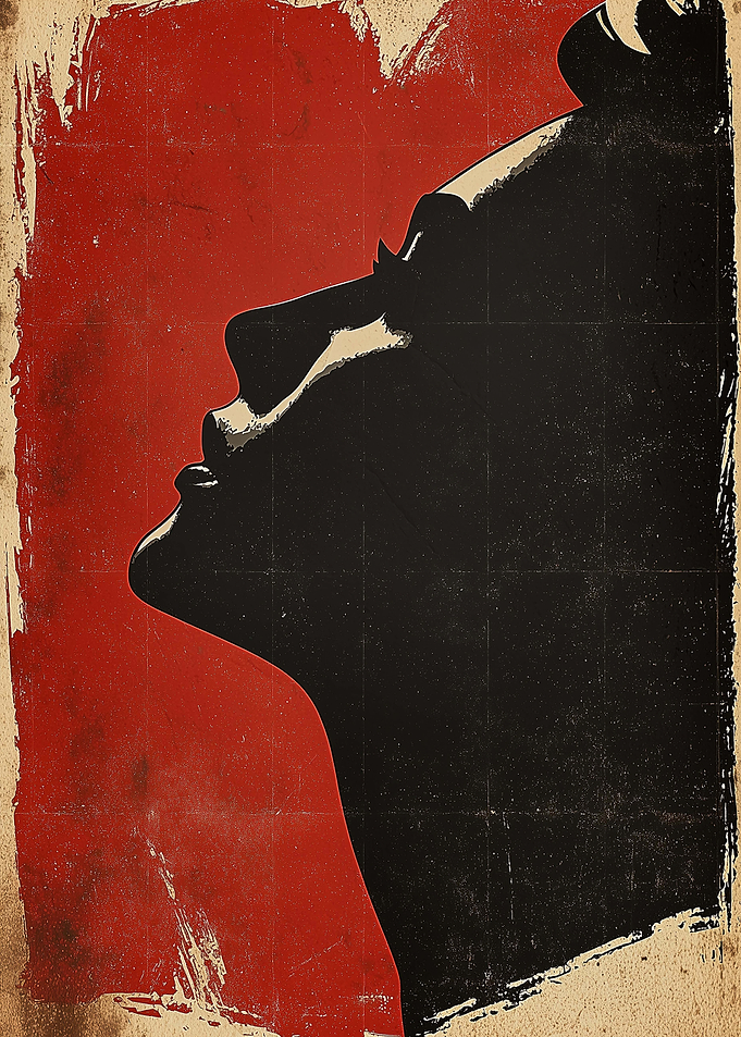 Vintage Woman Silhouette