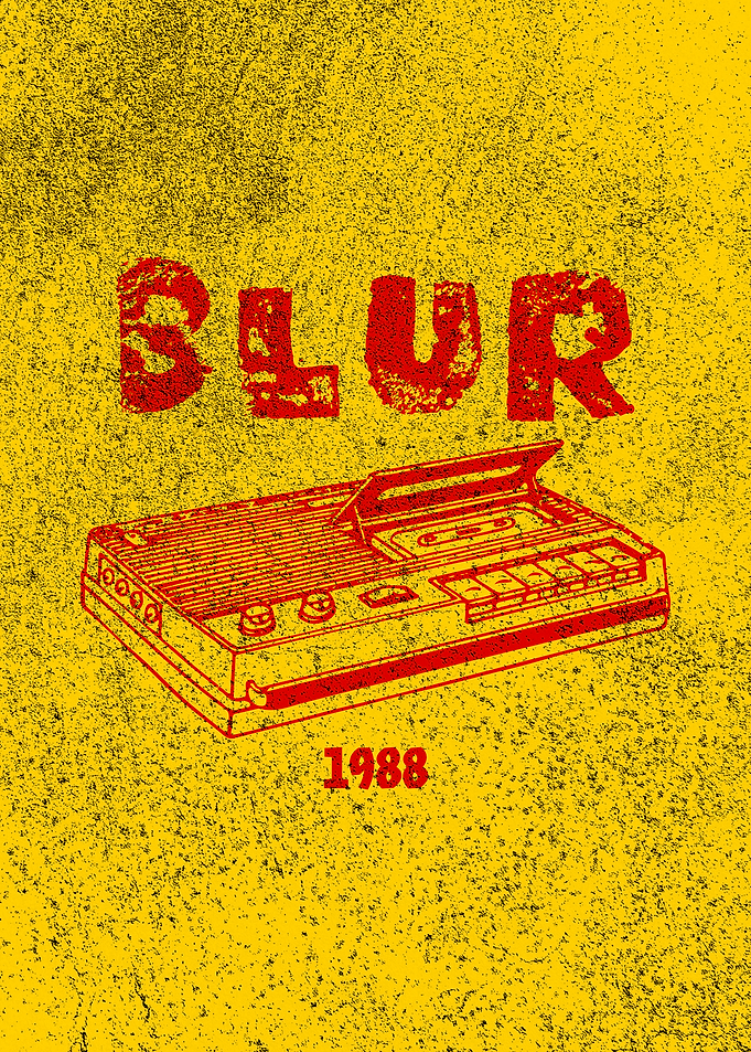 Blur 1988 Cassette Tape