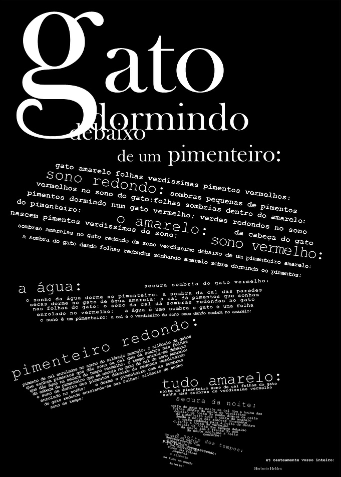 Surreal Portuguese Poem by Herberto Helder (Chaotic)