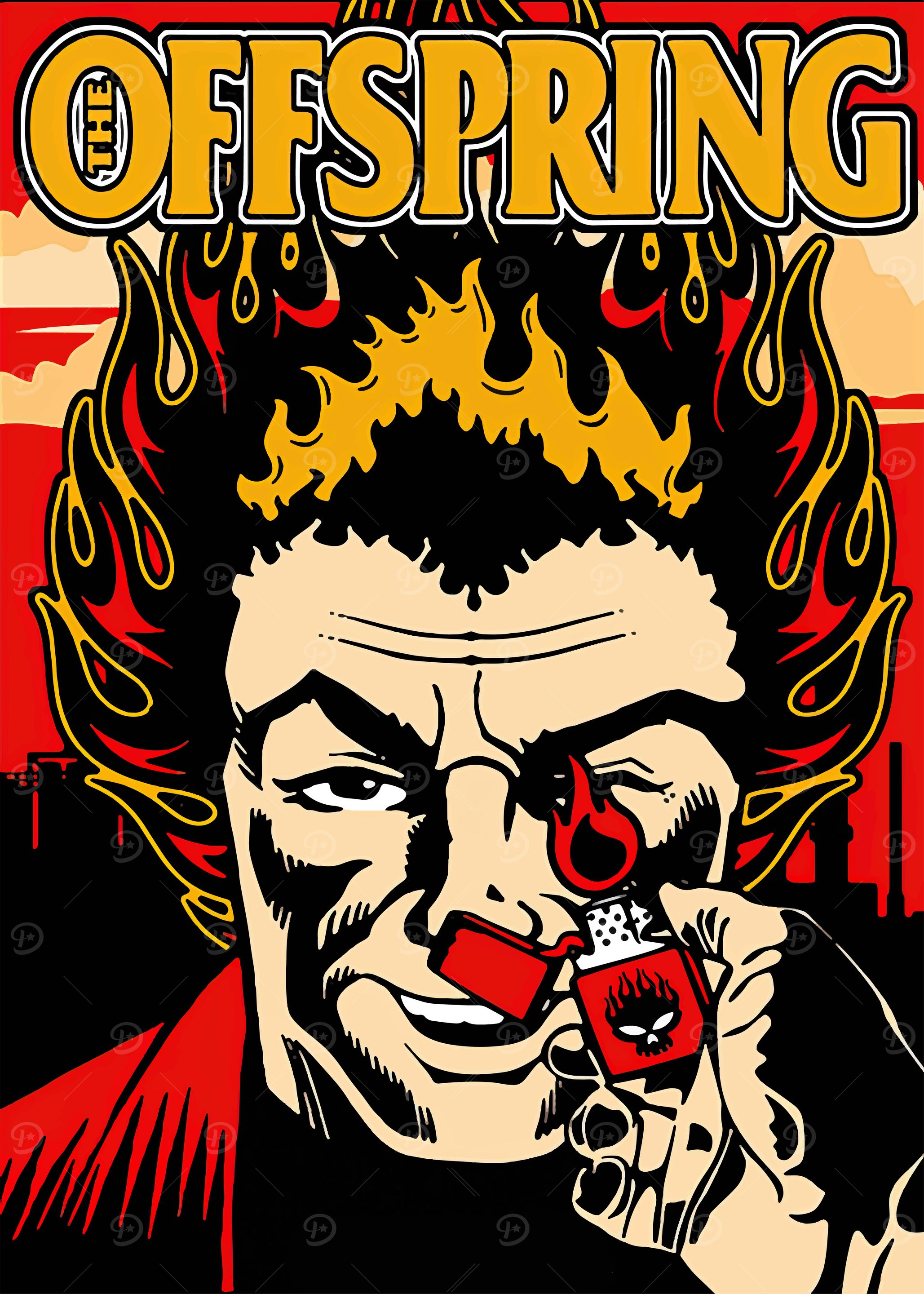 The Offspring Band Poster