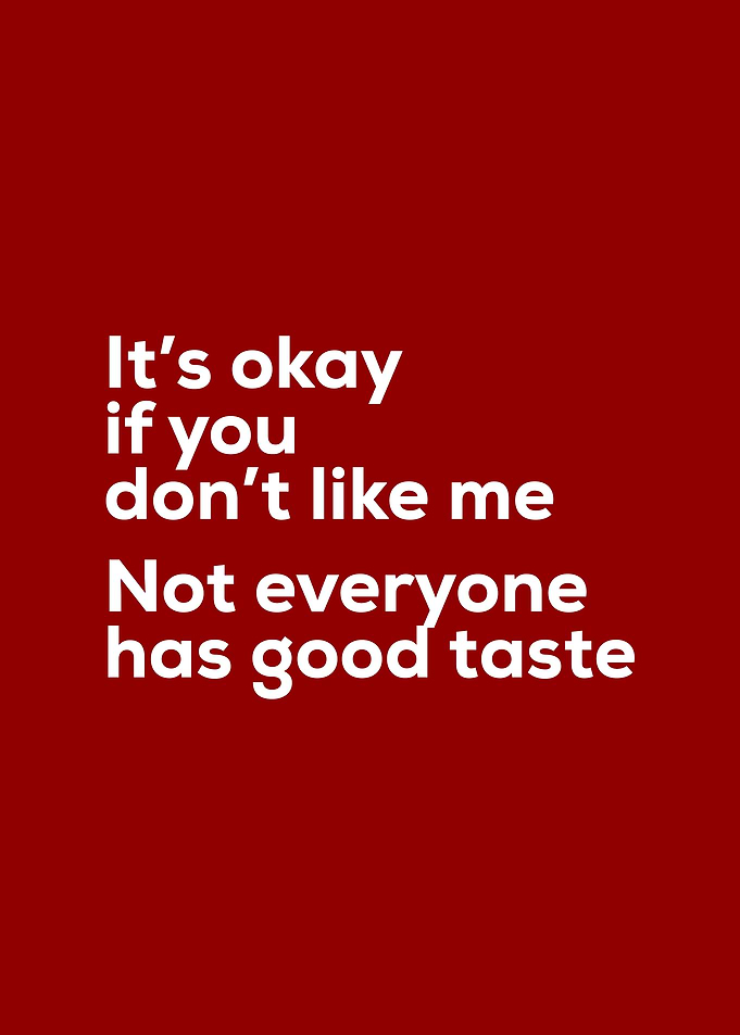 Good Taste Quote
