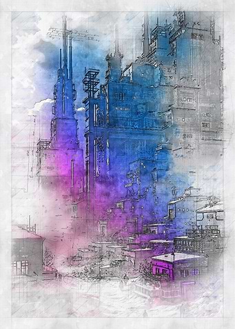 Cyberpunk Cityscape