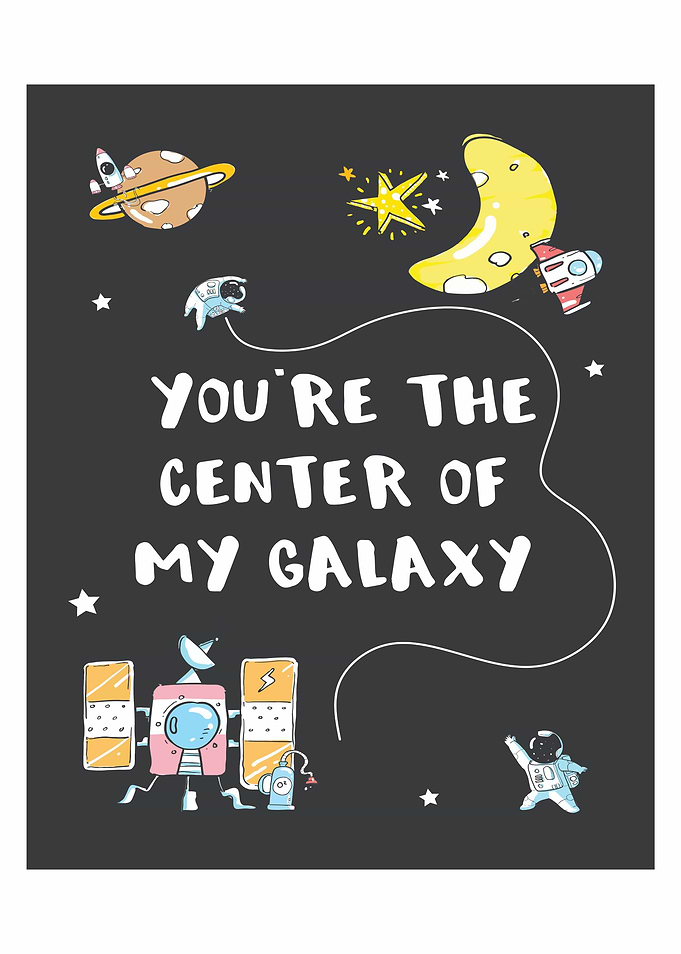 Space Galaxy Love Quote